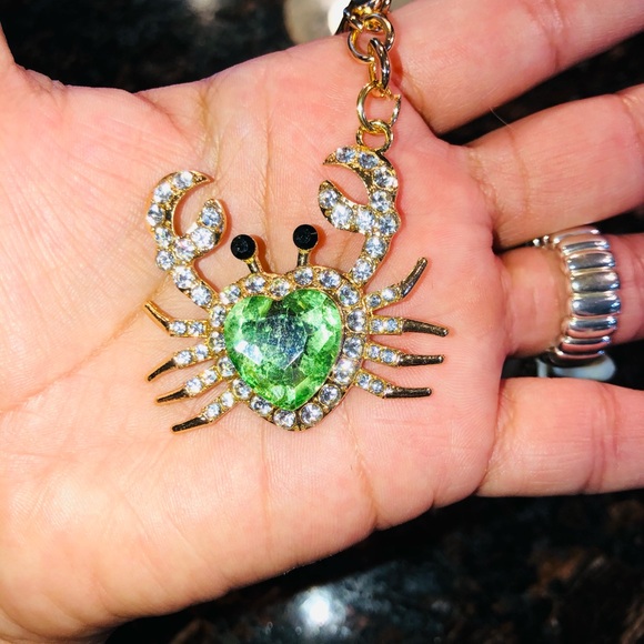 PICK 2 BAG CHARMS “BLING CRAB” 🦀NEW 🔥 - Picture 5 of 15